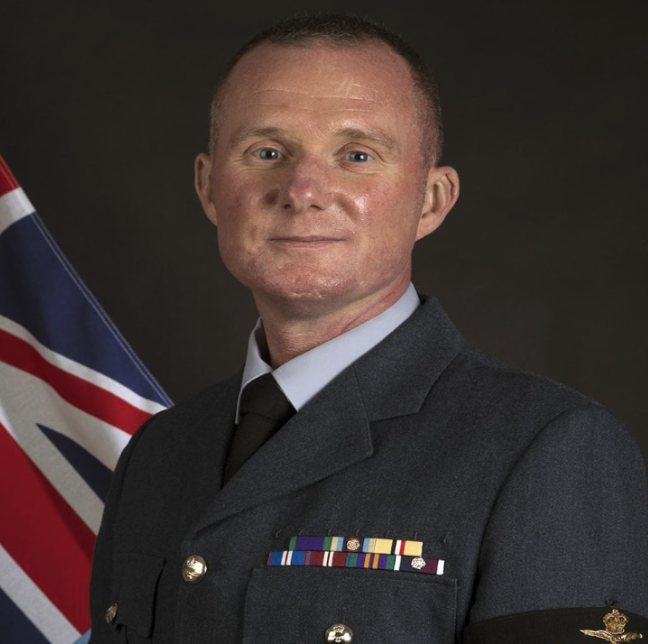 Group Captain Gary Darby Msc RAF